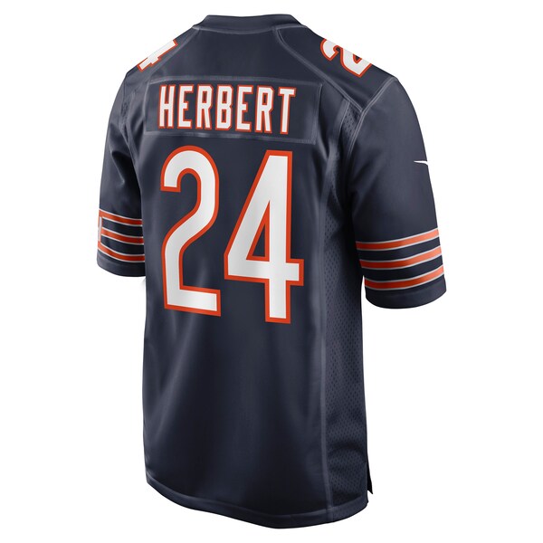 Khalil Herbert Chicago Bears Nike Game Jersey - Navy/Orange