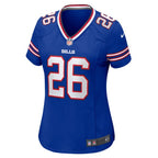 Ty Johnson Buffalo Bills Nike Women's Team Game Jersey -  Royal