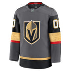 Vegas Golden Knights  Alternate Premium Custom Jersey - Gray/Gold/White