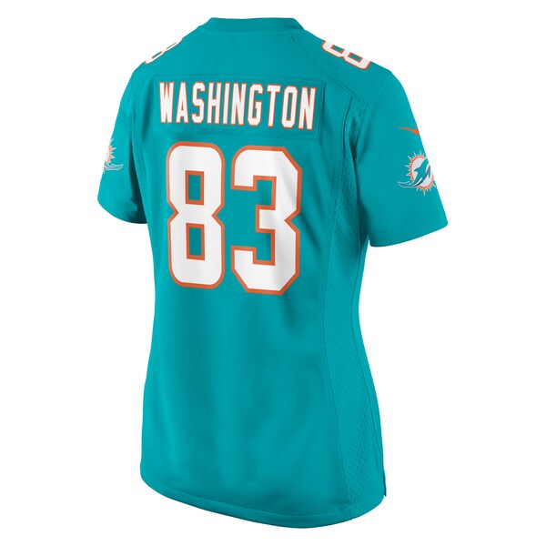 Malik Washington Miami Dolphins Nike Women's  Game Jersey -  Aqua