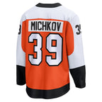 Matvei Michkov Philadelphia Flyers  Home Premier Breakaway Player Jersey - Orange