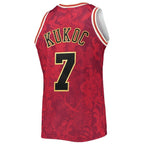 Toni Kukoc Chicago Bulls Hardwood Classics 1997/98 Lunar New Year Swingman Jersey - Red