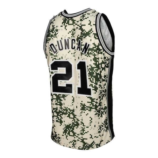 Tim Duncan San Antonio Spurs 2013/14 Swingman Jersey - Camo