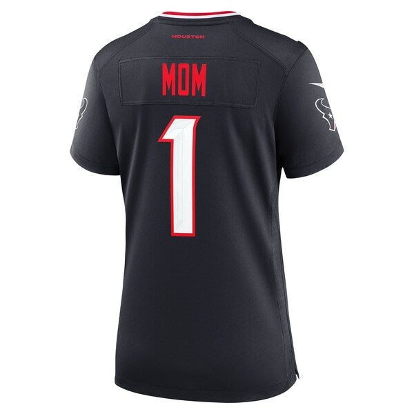 Houston Texans Nike Women's #1 Mom Game Jersey - Navy