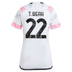 Timothy Weah Juventus adidas Women's 2023/24 Away Replica Jersey - White