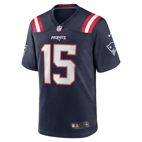 Ezekiel Elliott New England Patriots Nike Game Player Jersey - Navy/Red/White