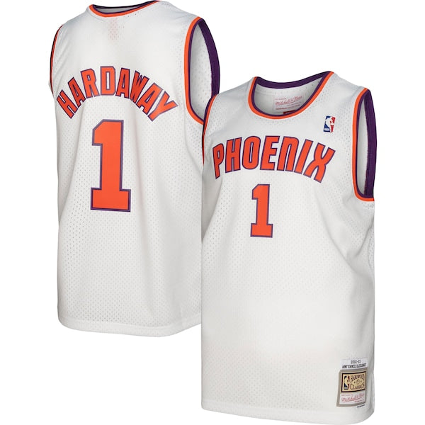 Penny Hardaway Phoenix Suns 2001/02 Hardwood Classics Swingman Jersey - White/Purple