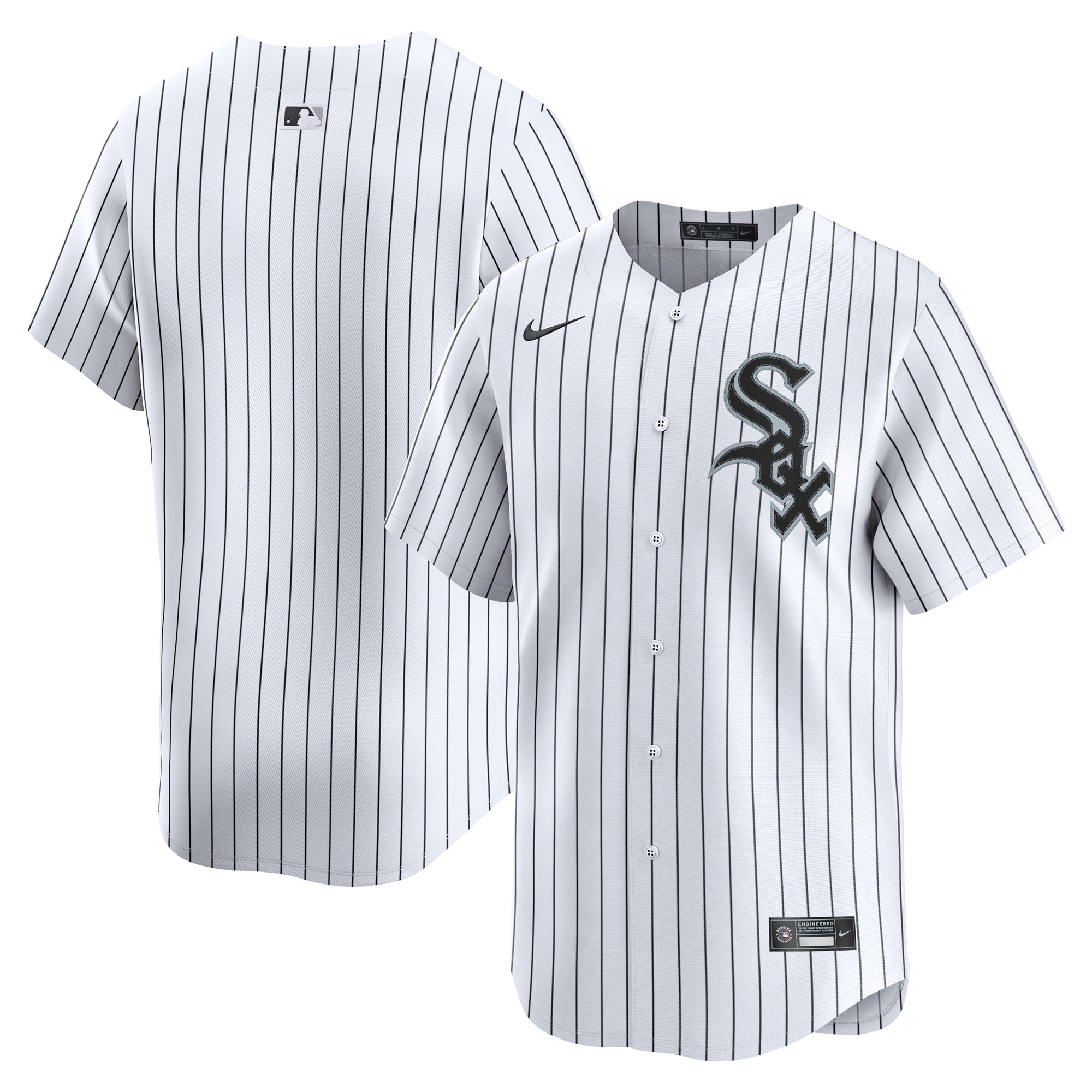Chicago White Sox Nike Alternate Limited Jersey - Black/White