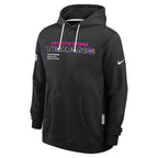 Houston Texans Nike 2025 NFL Crucial Catch Sideline Standard Issue Dri-FIT Hoodie - Black