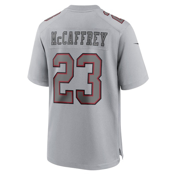 Christian McCaffrey San Francisco 49ers Nike Super Bowl LVIII Atmosphere Fashion Game Jersey - Gray