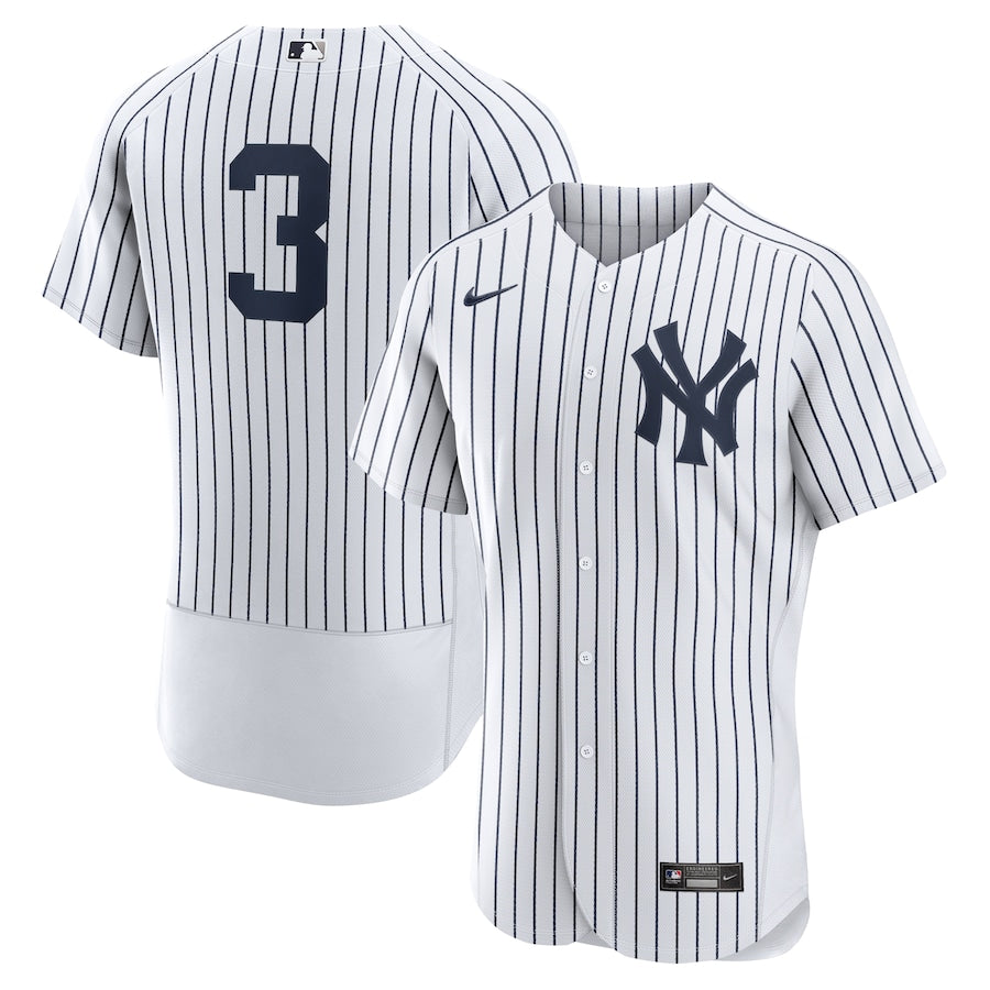Babe Ruth New York Yankees Nike Home Authentic Retired Player Jersey - White