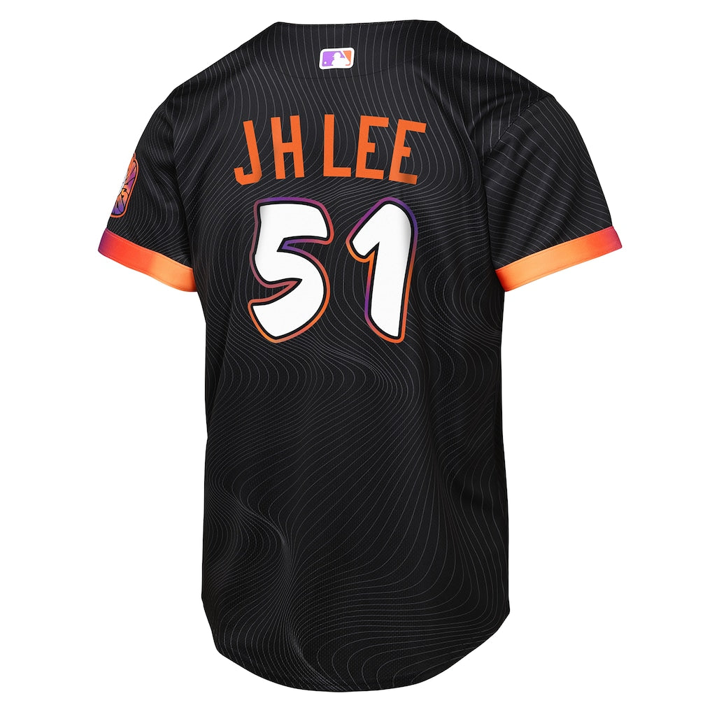 Jung Hoo Lee San Francisco Giants Outerstuff Youth 2025 City Connect Limited Jersey - Anthracite