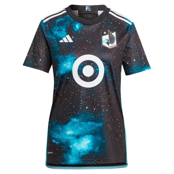 Minnesota United FC adidas Women's 2024 Starry Night Replica Custom Jersey  - Black