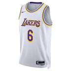 LeBron James Los Angeles Lakers Nike Unisex Swingman Jersey - Association Edition - White
