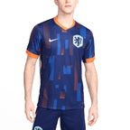 Netherlands National Team Nike 2024 Away Replica Blank Jersey - Blue