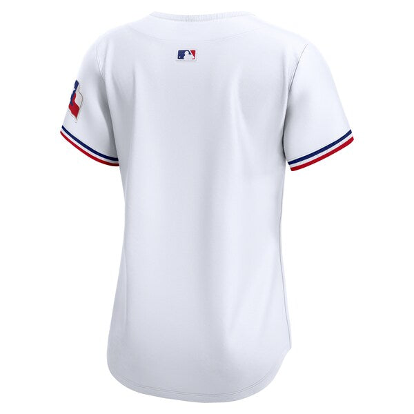 Texas Rangers Nike Women's Home Limited Jersey - White