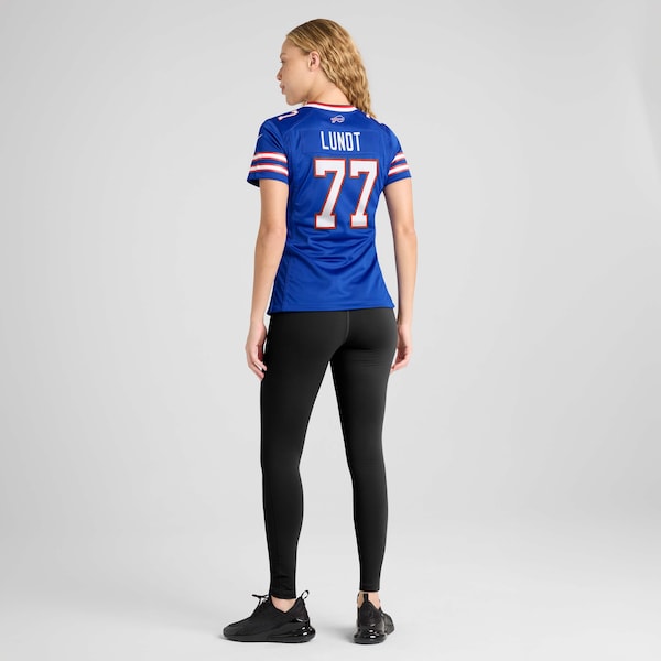 Chase Lundt Buffalo Bills Nike Women's Team Game Jersey -  Royal