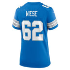 Michael Niese Detroit Lions Nike Women's Team Game Jersey -  Blue