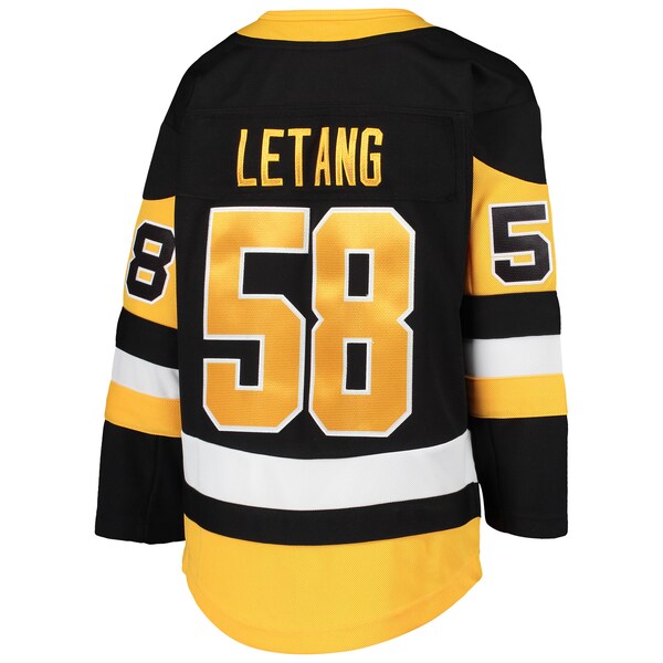 Kris Letang Pittsburgh Penguins Youth Premier Player Jersey - Black