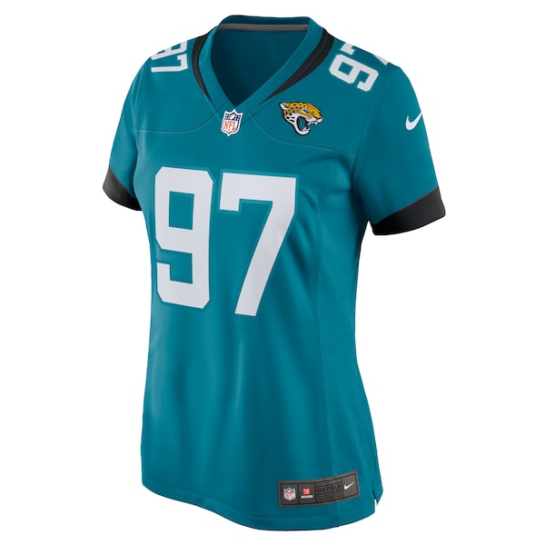 Henry Mondeaux Jacksonville Jaguars Nike Women's  Game Jersey -  Teal