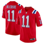 Drew Bledsoe New England Patriots Nike Retired Player Alternate Game Jersey - Red/Navy