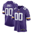 Aaron Jones Minnesota Vikings Nike Game Player Jersey - Purple
