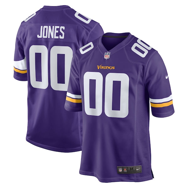 Aaron Jones Minnesota Vikings Nike Game Player Jersey - Purple