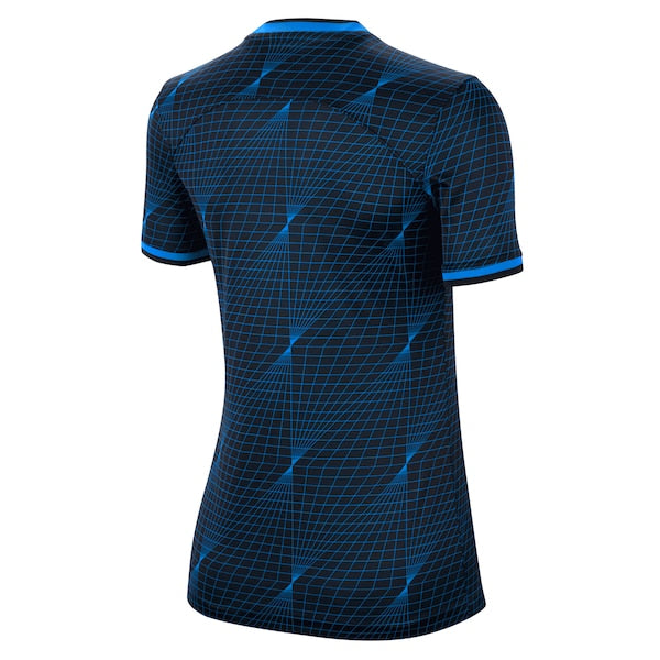 Chelsea Nike Women's 2023/24 Away Stadium Replica Jersey - Navy
