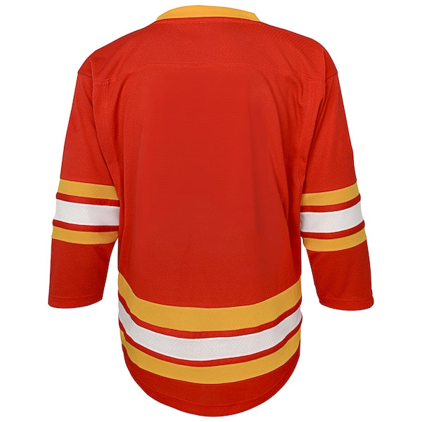 Calgary Flames Preschool Home Replica Blank Jersey - Red