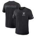 Las Vegas Raiders Nike 2025 NFL Crucial Catch Tri-Blend Dri-FIT T-Shirt - Black