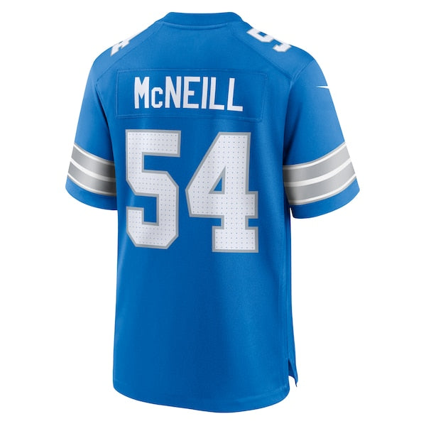 Alim McNeill Detroit Lions Nike Team Game Jersey -  Blue