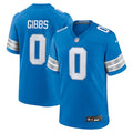 Jahmyr Gibbs Detroit Lions Nike Game Player Jersey - Blue/White/Black