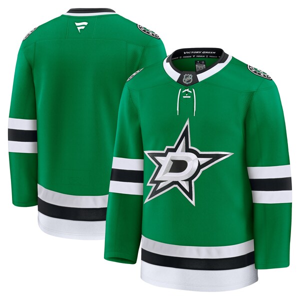 Dallas Stars  Home Premium Jersey - Kelly Green/Black/White