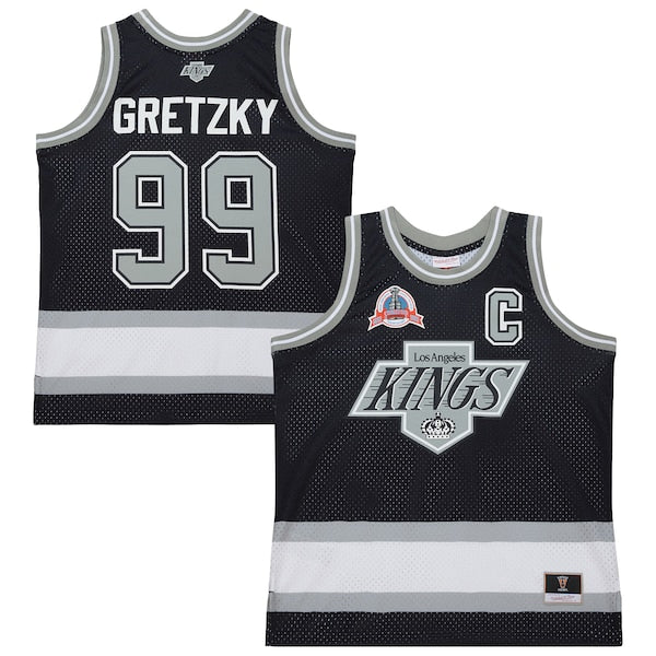 Wayne Gretzky Los Angeles Kings  Unisex Maxxed Out Fashion Basketball Jersey - Black