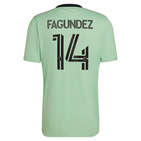Diego Fagúndez Austin FC adidas 2022 The Sentimiento Kit Replica Player Jersey - Mint
