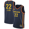 Caitlin Clark Indiana Fever Nike 2024 WNBA Draft Explorer Edition Victory Player Jersey - Navy