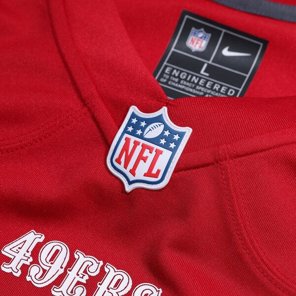 Colton McKivitz San Francisco 49ers Nike  Game Jersey -  Scarlet
