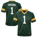 Youth Micah Parsons Green Bay Packers Nike Game Jersey -  Green