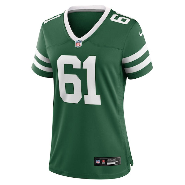 Max Mitchell New York Jets Nike Women's Team Game Jersey - Legacy Green