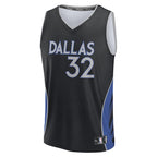 Cooper Flagg Dallas Mavericks  2025/26 City Edition Fast Break Jersey - Black