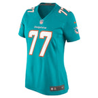 Isaiah Wynn Miami Dolphins Nike Women's  Game Jersey -  Aqua