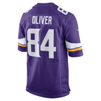 Josh Oliver Minnesota Vikings Nike Game Player Jersey - Purple