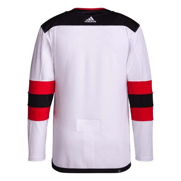 New Jersey Devils adidas Away Primegreen Authentic Jersey – White