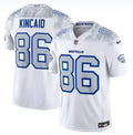 Dalton Kincaid Buffalo Bills Nike 2025 RIVALRIES Vapor F.U.S.E Limited Jersey - White