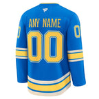 St. Louis Blues  Alternate Premium Custom Jersey - Blue