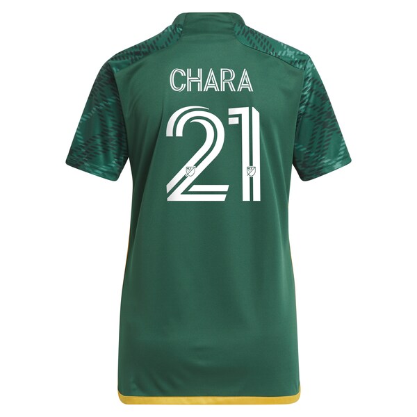 Diego Chara Portland Timbers adidas Women's 2024 Portland Plaid Kit Replica Jersey - Green