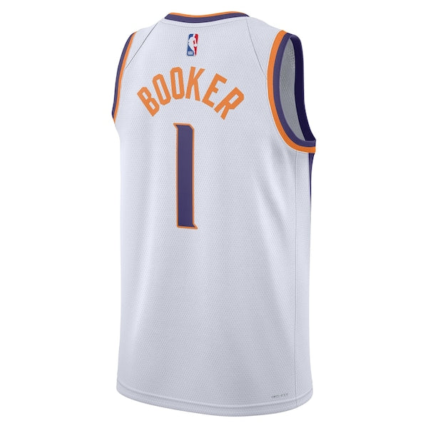 Devin Booker Phoenix Suns Nike Unisex Swingman Jersey - Association Edition - White/Purple
