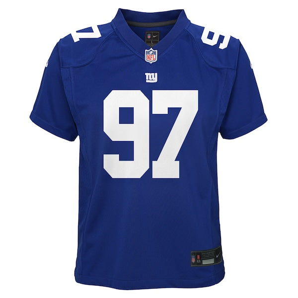 Dexter Lawrence New York Giants Nike Youth Game Jersey - Royal