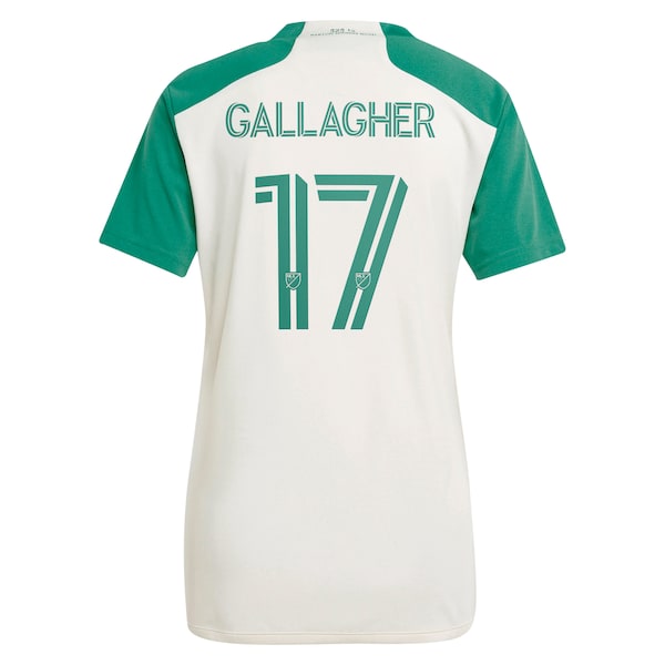 Jon Gallagher Austin FC adidas Women's 2024 The Armadillo Kit Replica Player Jersey – Tan