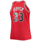 Scottie Pippen Chicago Bulls Big & Tall 1997/98 NBA 75th Anniversary Diamond Swingman Jersey - Red
